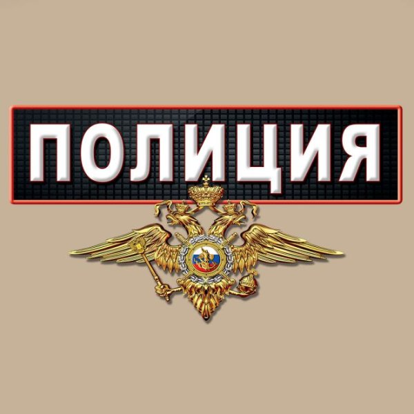 Вывеска полиция