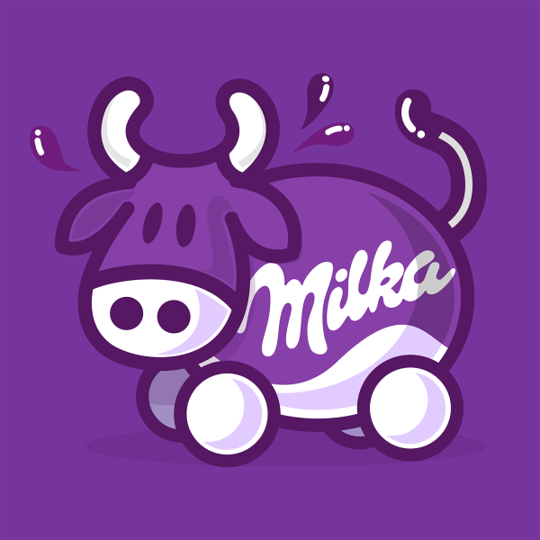 Логотип Милка шоколад