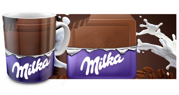 Милка набор с чашкой