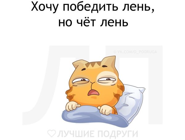 Чет лень стикер