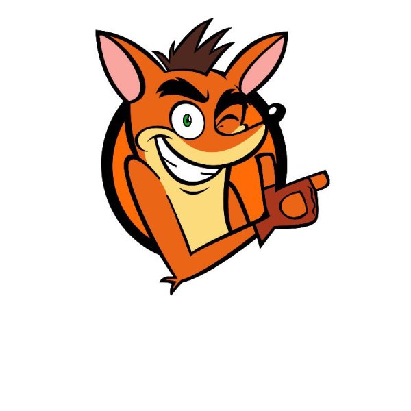 Crash надпись