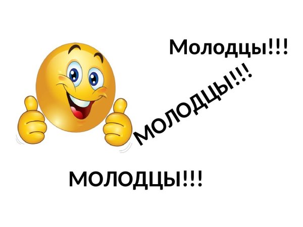 Мы молодцы