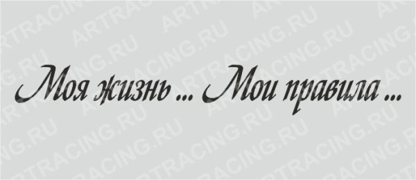 Моя жизнь Мои правила