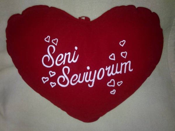 Я тебя люблю на турецком