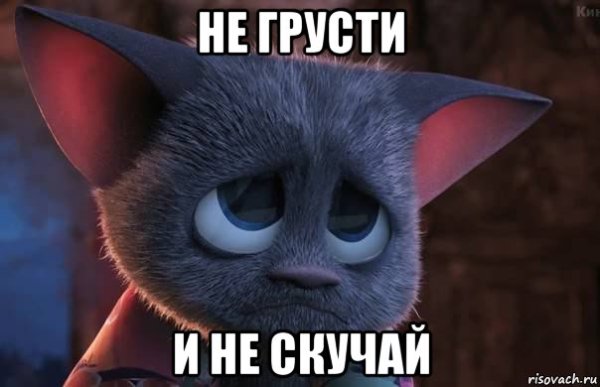 Не скучай и не грусти