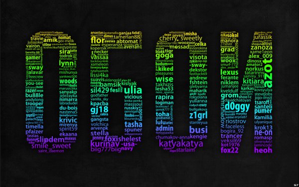 Обои с надписями