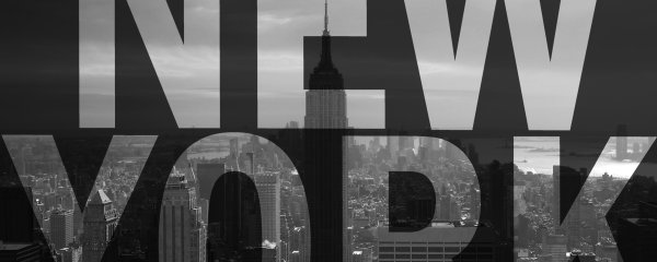 Нью Йорк надпись