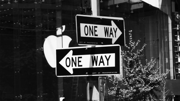 Таблички way в Нью Йорке