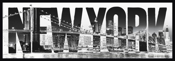 New York надпись