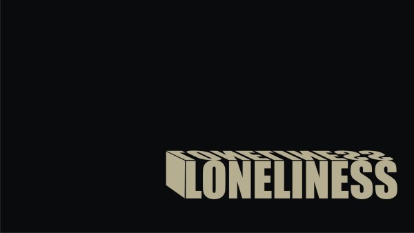 Loneliness надпись