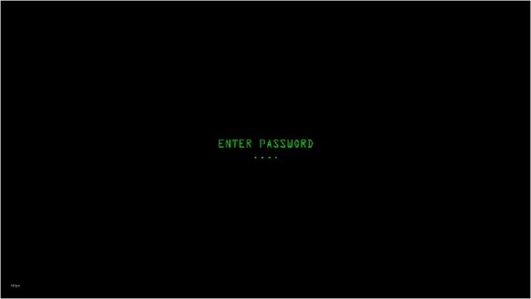 Enter password обои