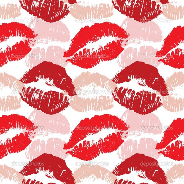 Бумажка с поцелуями