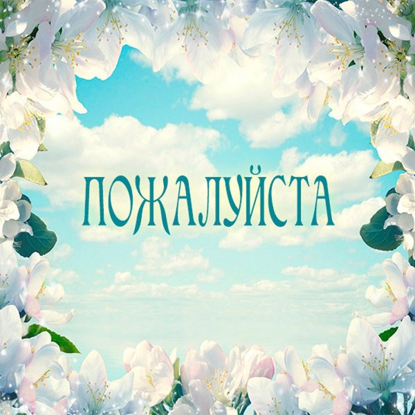 Пожалуйста надпись