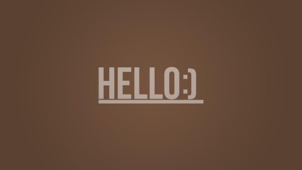 Обои hello