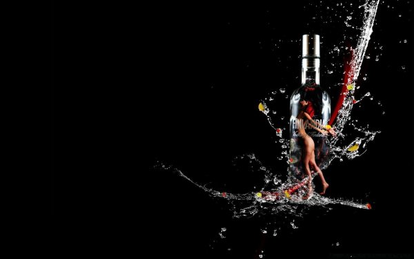 Креативный черный фон