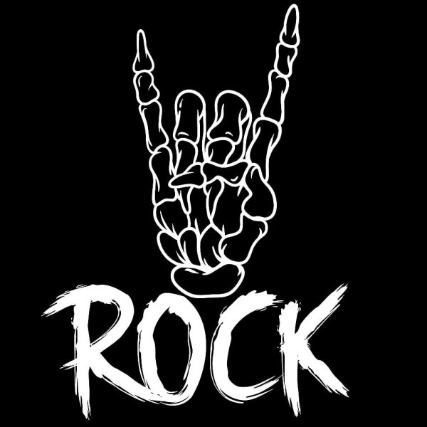 Рок надпись