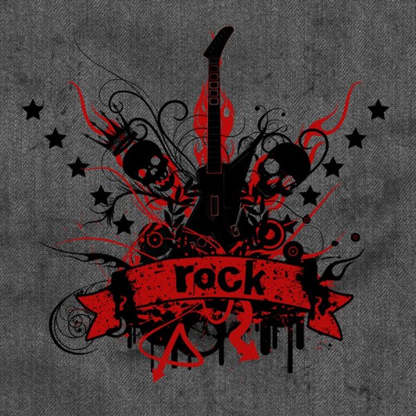 Обложка в стиле рок