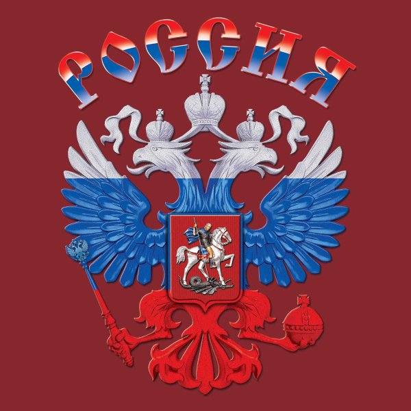 Красивая эмблема России