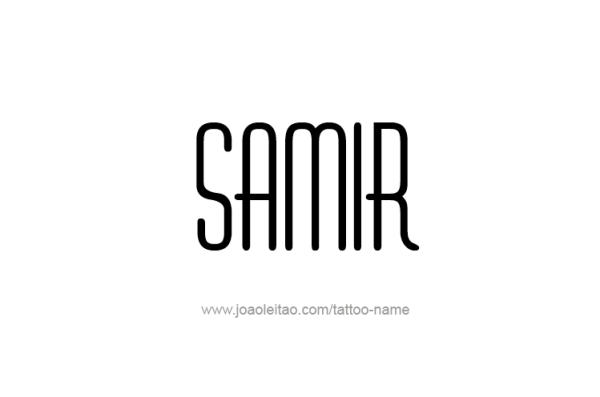 Samir Татуировки