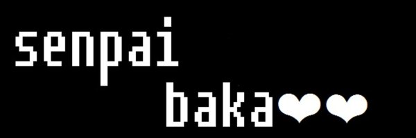 Семпай надпись на черном фоне