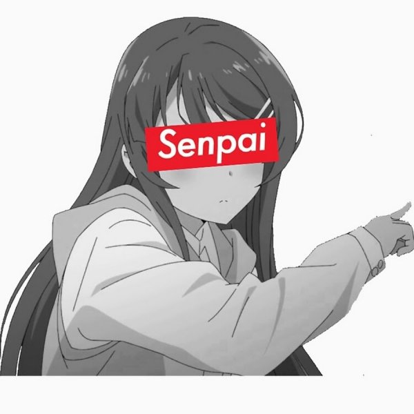 Наклейки семпай