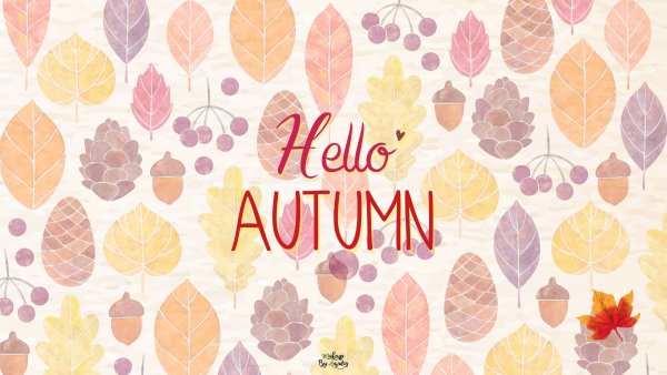 Autumn надпись