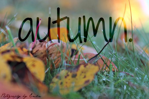 Эстетика сентябрь с надписями