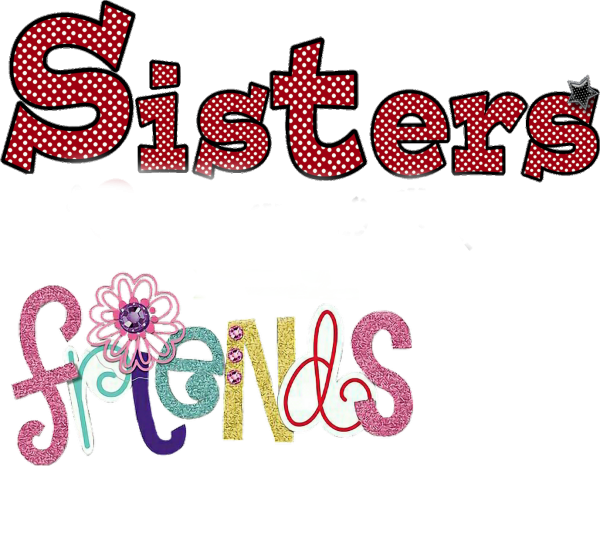 Sisters надпись красивая