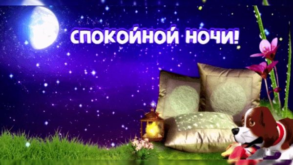 Мягкой подушки спокойной ночи