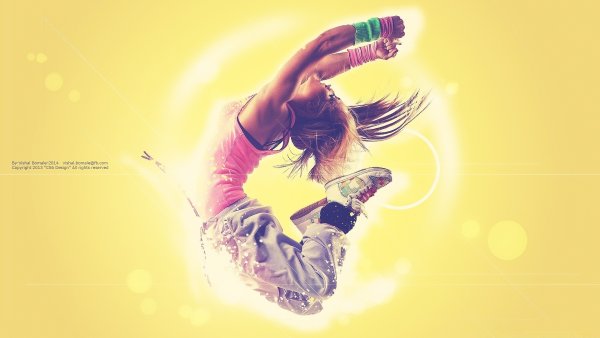 Заставка на рабочий стол танец