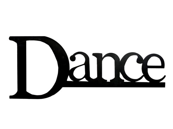 Dancing надпись