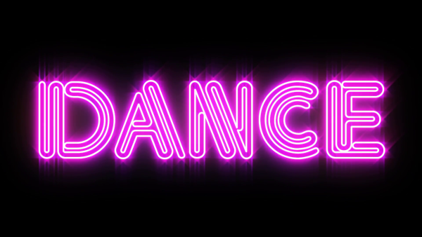 Dance надпись