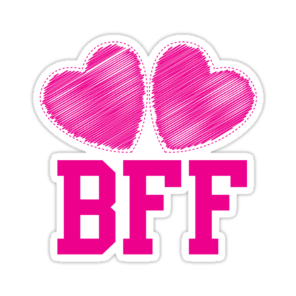 Наклейки для подруги