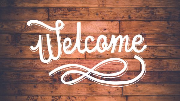 Надпись вэлком