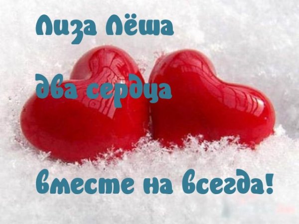 Лиза и Леша