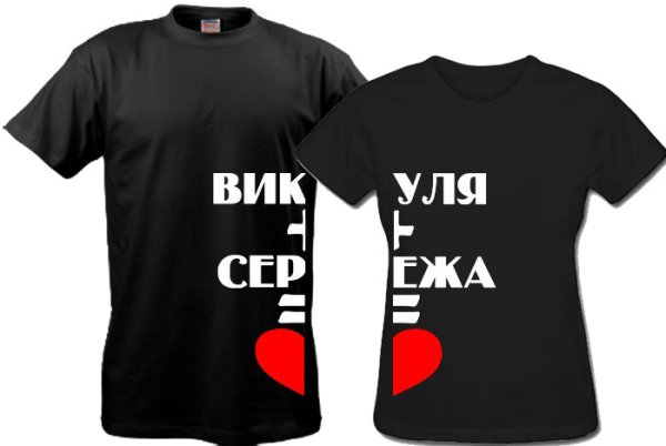 Футболка люблю Вику