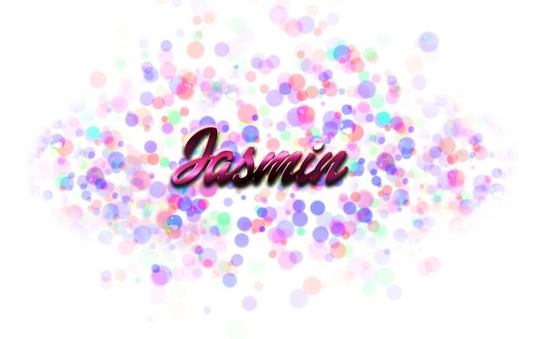 Жасмин надпись