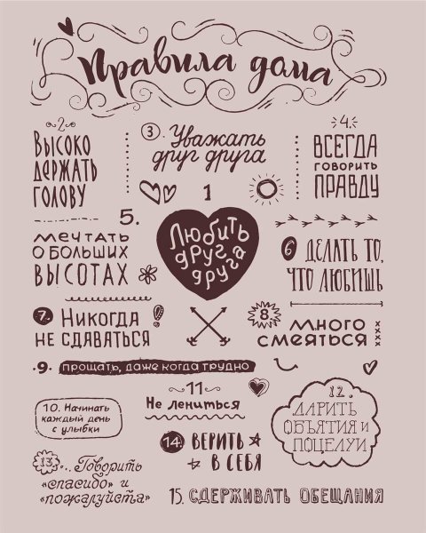 Правила дома