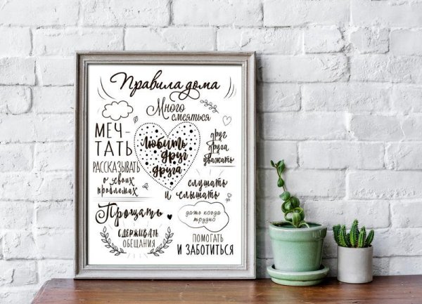 Постеры для дома