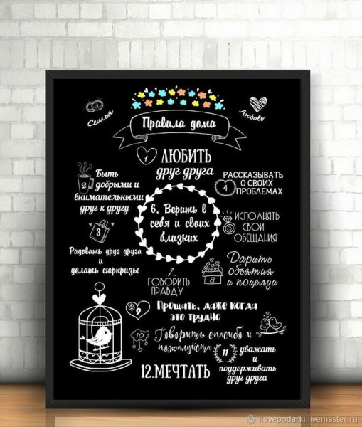 Постеры для дома