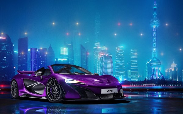 Purple MCLAREN p1