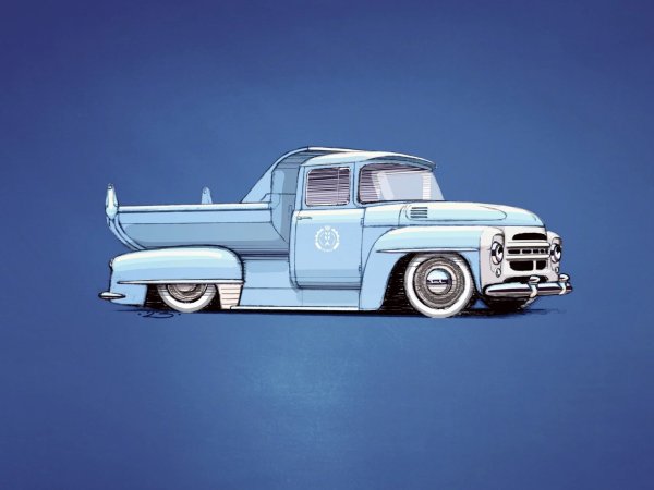 ЗИЛ 130 ретро