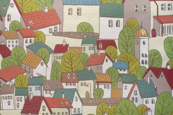 Обои флизелиновые Elysium Оазис «домики 2»