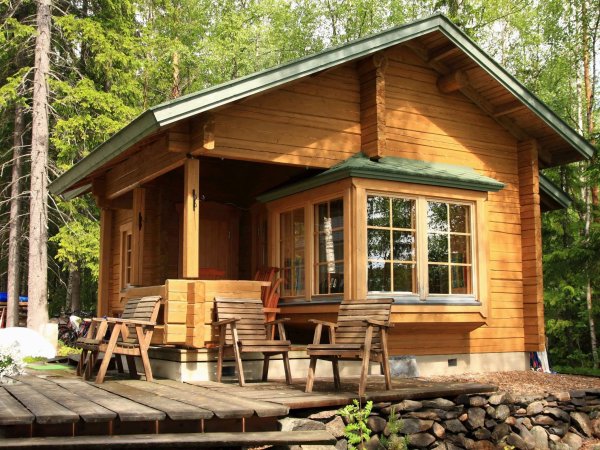 Деревянная дача