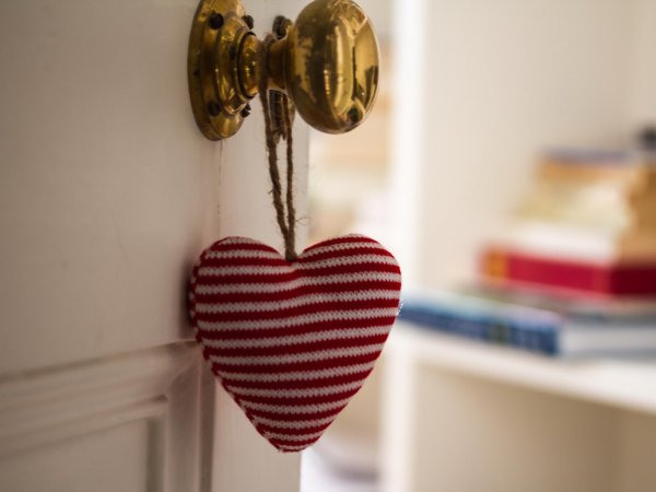 Сердечко открывается