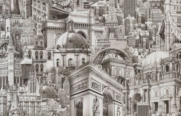 Обои Брянск дуплекс с гранулянтом города 02 (12) 0,53м 10м с16бр