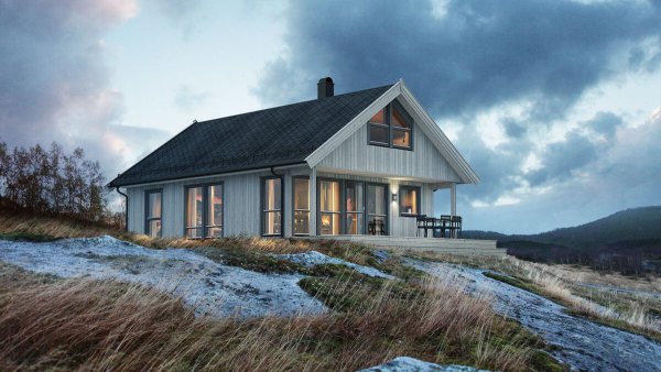 Каркасники норвежский стиль