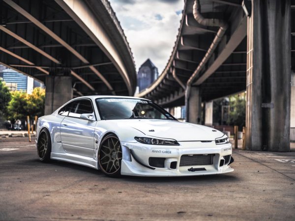 Nissan Silvia s15 белая