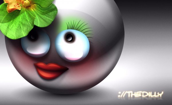 Веселые смайлики на рабочий стол