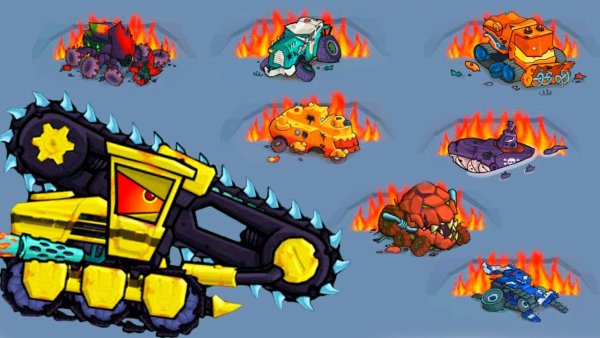 Car eats car 3 Хуберт